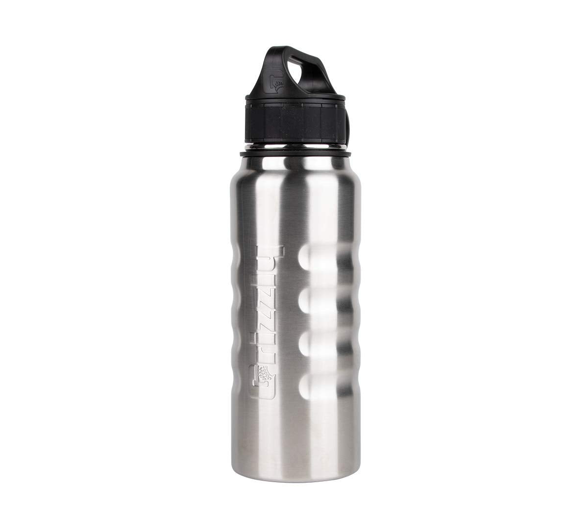 32 oz Grizzly Grip Water Bottle | Vacuum Insulated | Stainless Steel with Insulated Lid | For Gym Women Men Beach Camping Hiking Fishing Hunting Sports | Brushed