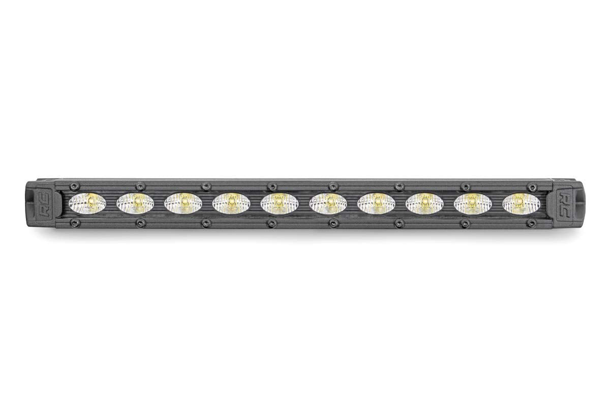 10" Rough Country Black Series Slimline CREE LED Light Bar - 70411ABL