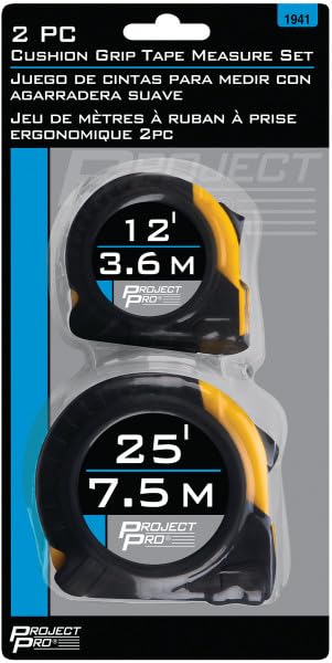 Performance Tool Cushion Grip 1941 Tape Measure Set, 2-Piece