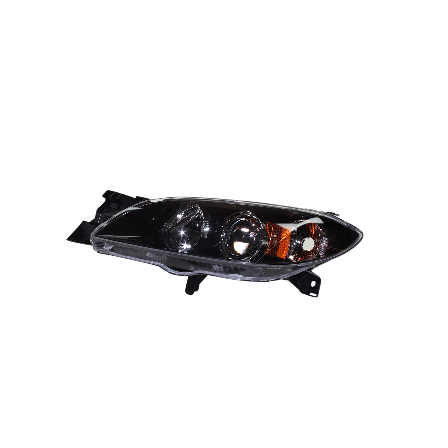 Left TYC Headlight Assembly Compatible with 2004-2009 Mazda Mazda3