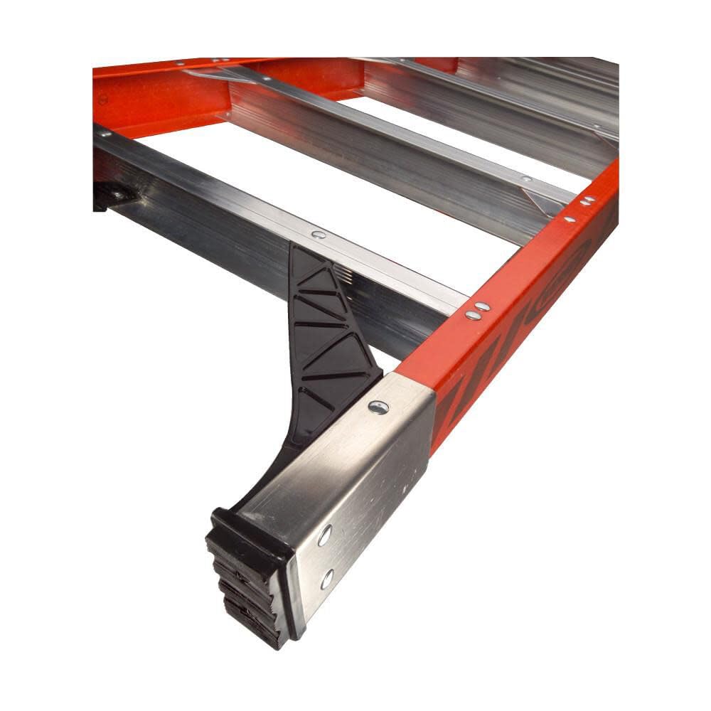 Twin Werner Step Ladder (T7414), Fiberglass
