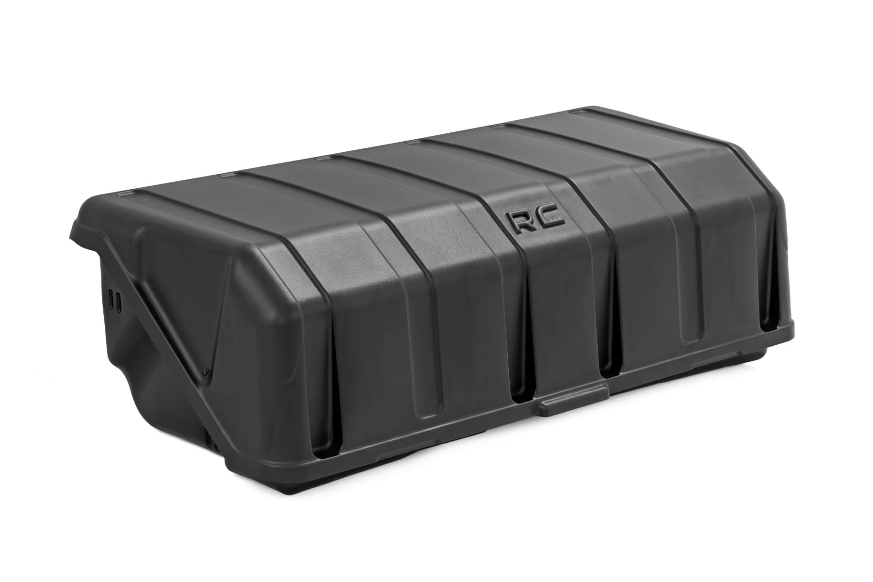 56" Rough Country Slide-Out Truck Bed Cargo Box w/Lockable Lid - Heavy-Duty, Weather-Resistant Truck Organizer for Full-Size Beds, Easy Tailgate Access