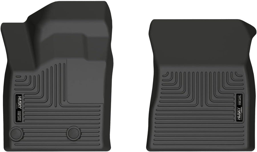 Husky Liners Floor Mats X-act Contour | Fits 2022-2026 Mitsubishi Outlander | Front Row, 2-pc Black - 51471