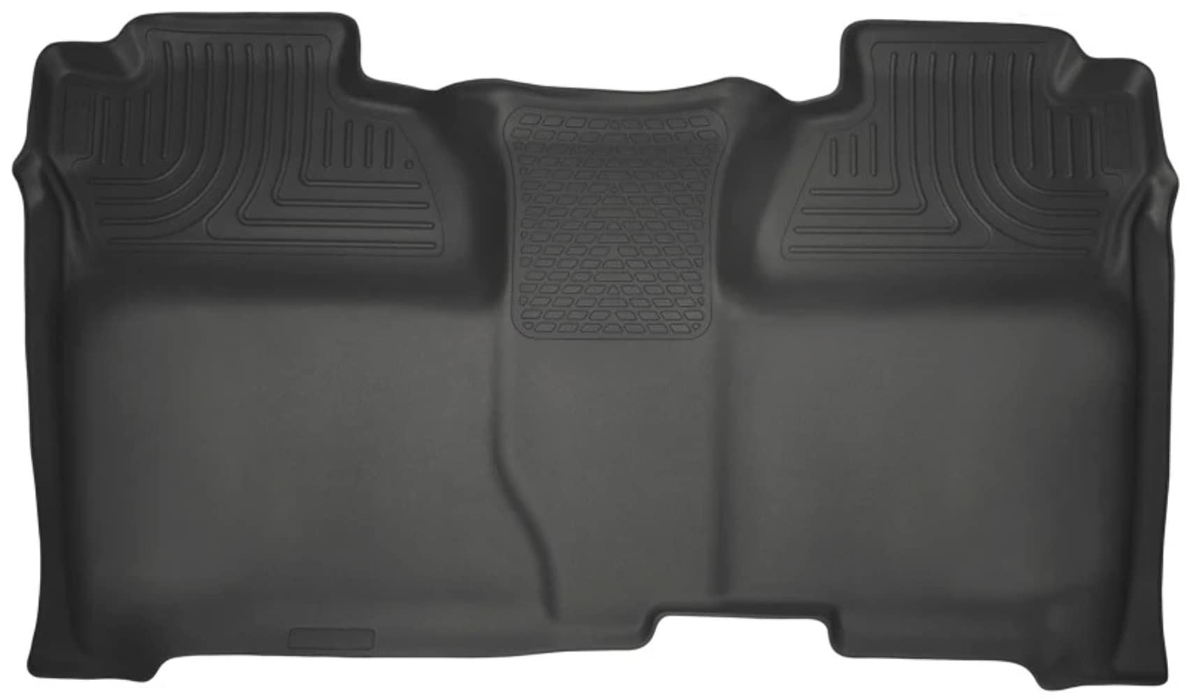Husky 19231 Liners WeatherBeater Floor Black 1 pc. Rear Includes Coverage Underneath 2nd Row Seat WeatherBeater Floor Liner