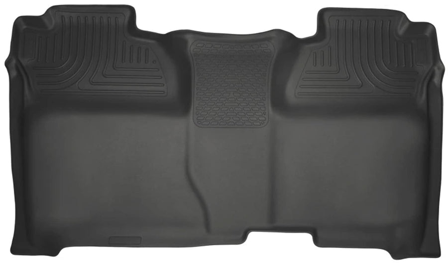 Husky 19231 Liners WeatherBeater Floor Black 1 pc. Rear Includes Coverage Underneath 2nd Row Seat WeatherBeater Floor Liner