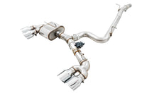 Mk7 Golf R AWE Tuning SwitchPath Exhaust w/Chrome Silver Tips 102mm - 3025-42064