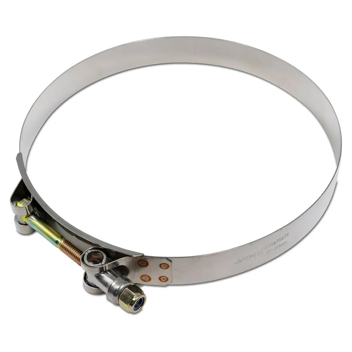 304 Stainless Steel T-Bolt Clamps 6.25"