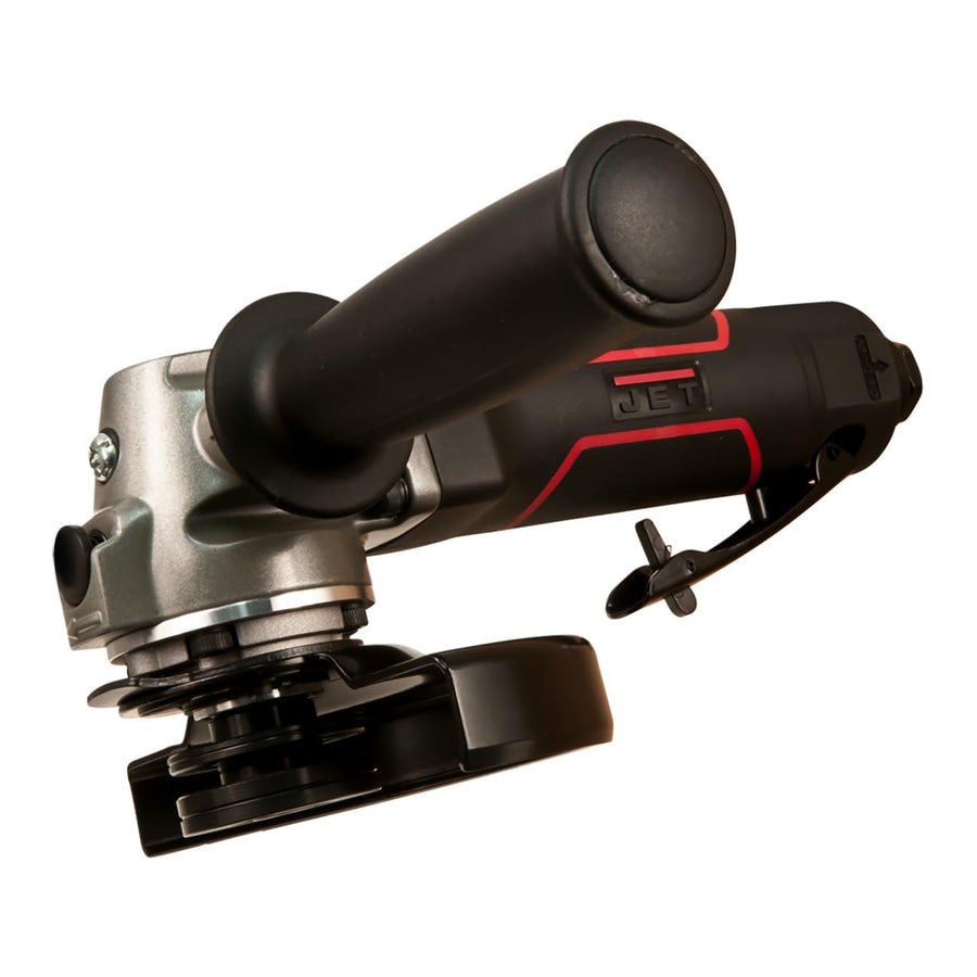 5-Inch JET Pneumatic Angle Grinder, 12000 RPM (JAT-451), Black
