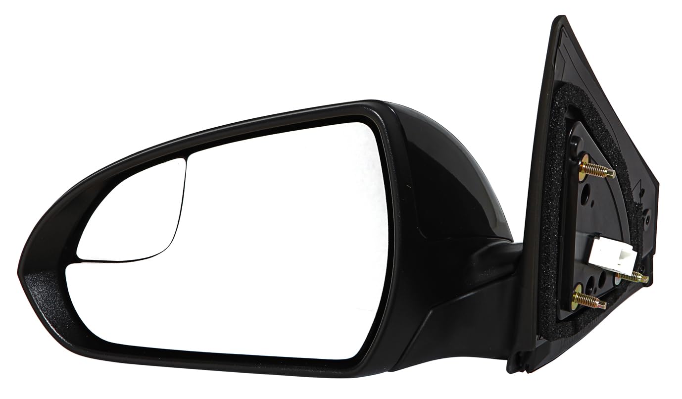 For Hyundai Elantra Sedan USA Built 17-18 Manual Fold Power Heated Mirror without BSD Driver Side (PTM) | DOT Certified ACK 87610-F3060 | HY1320225