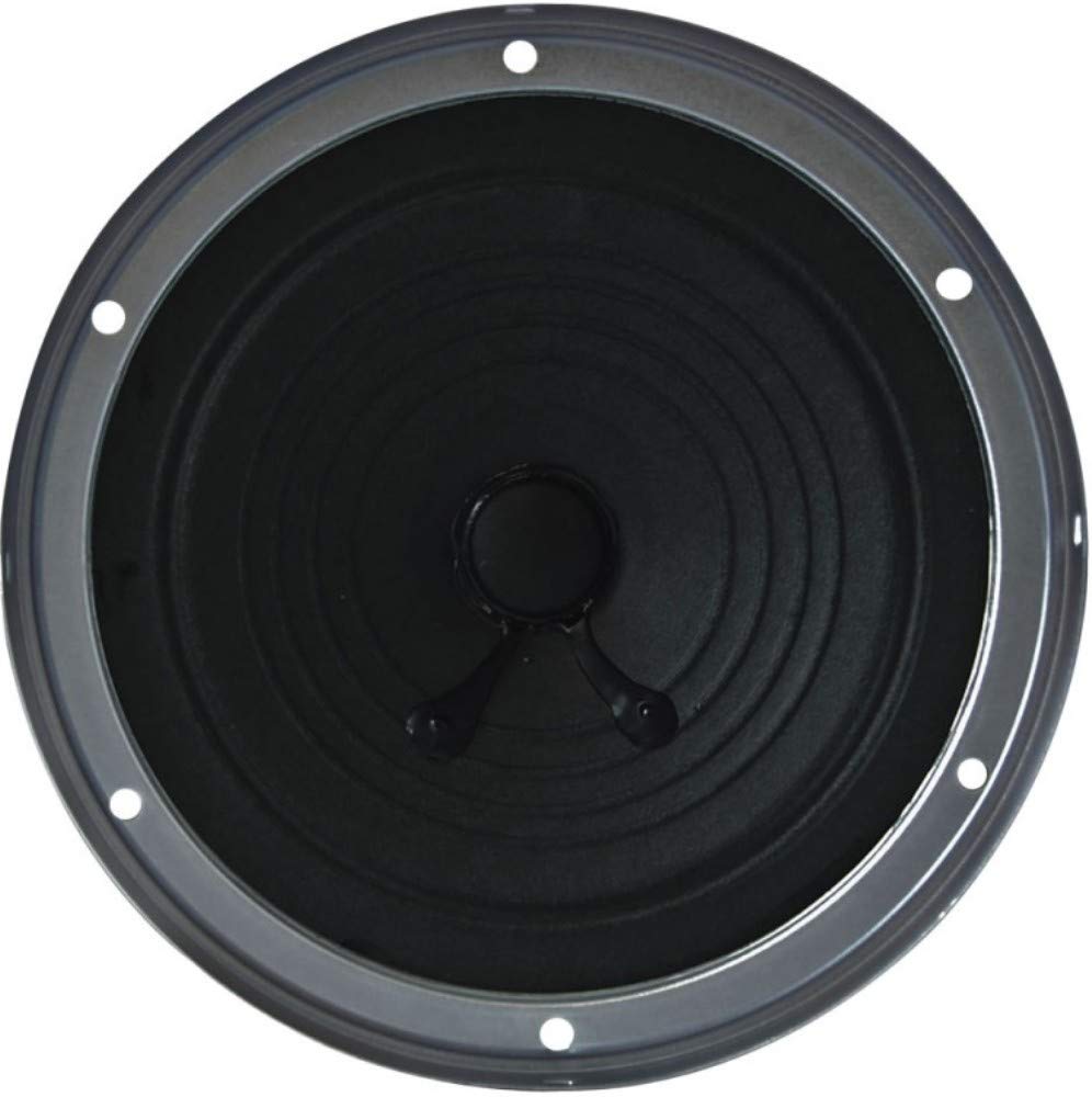 Heavy Duty Jensen 5203 5.25" Dual Cone Entry Level Speaker; 24 Watts Max Power Handling; 90 dB Sensitivity 1W/1 Meter; 10kHz Frequency Response; 4 Ohms Nominal Impedance; 2.9 oz. Magnet; Black