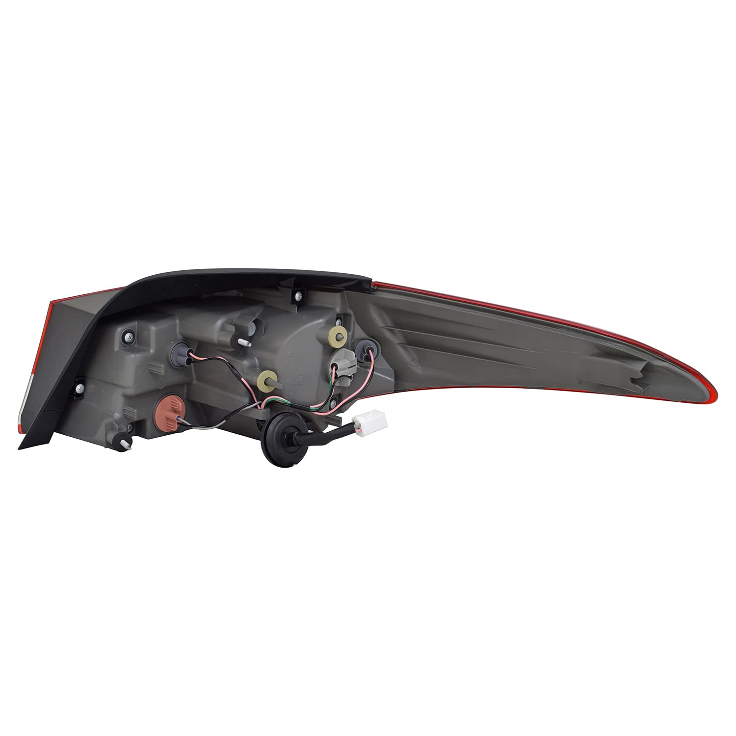 Left TYC Tail Light Assembly Compatible with 2011-2013 Hyundai Elantra