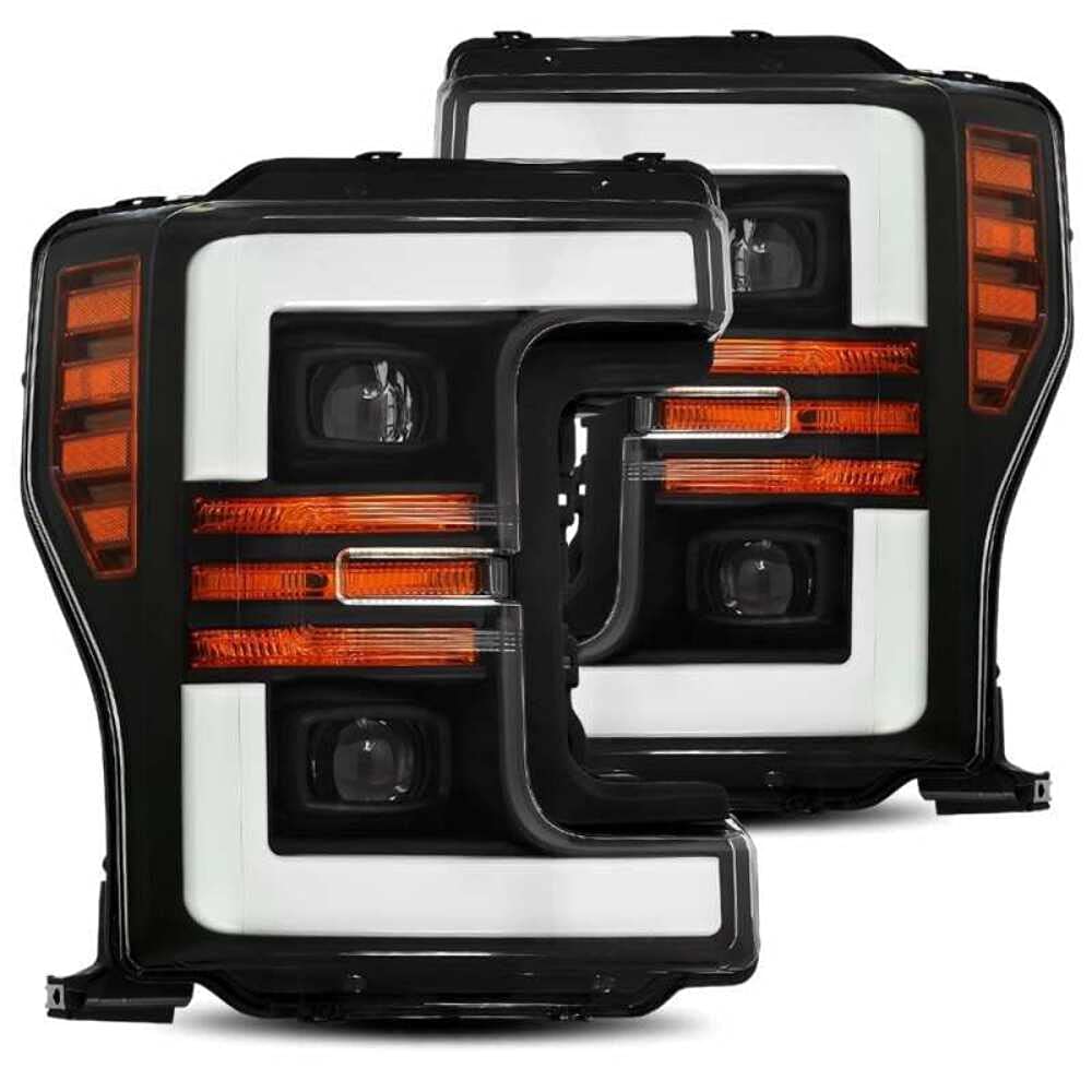 880106 AlphaRex USA Projector Headlamps Fits Ford F-250 Super Duty