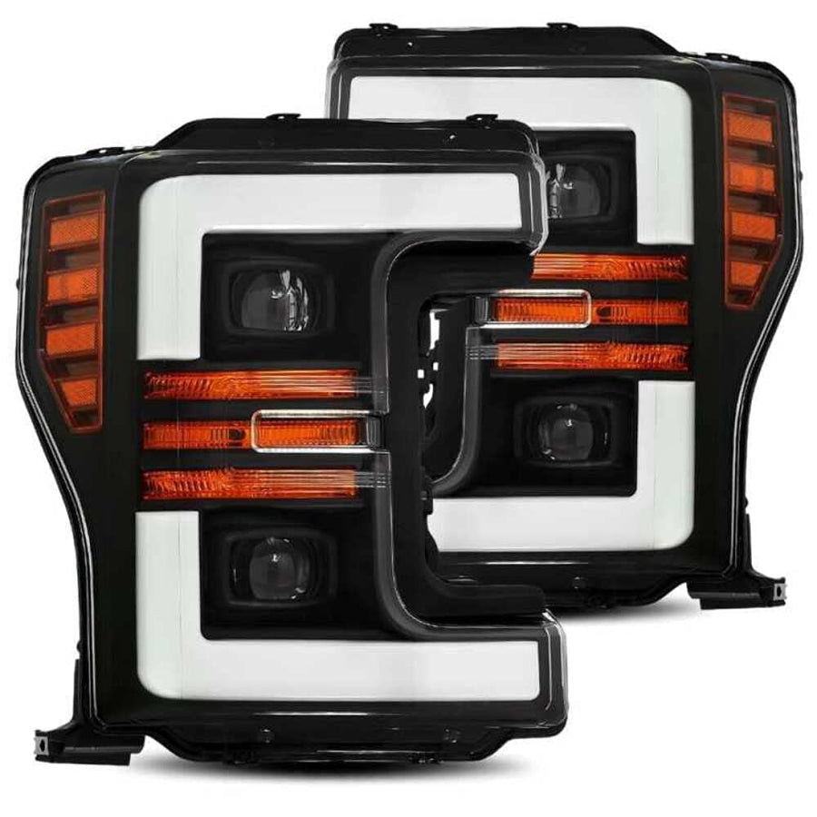 880106 AlphaRex USA Projector Headlamps Fits Ford F-250 Super Duty