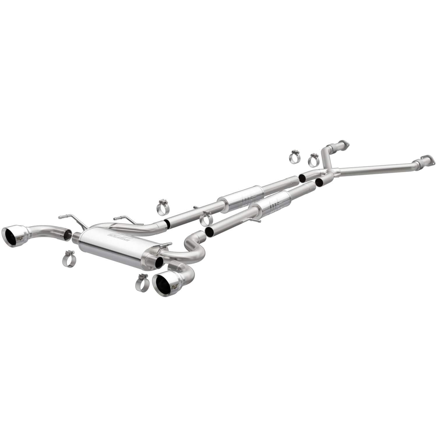 Cat-Back MagnaFlow Performance Exhaust System 16820: Street Series