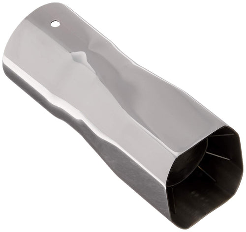 Exhaust Tip BORLA 20116 2.5" Inlet - 2.75" x 2.5" Single Square Straight-Edge Angle-Cut Intercooled Outlet - 6" Long Exhaust Tip. Set Screw Mounting Method. Set Screw Included.