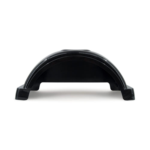 Fulton Plastic Trailer Fenders, 13-Inch Tire Size, Black #008553