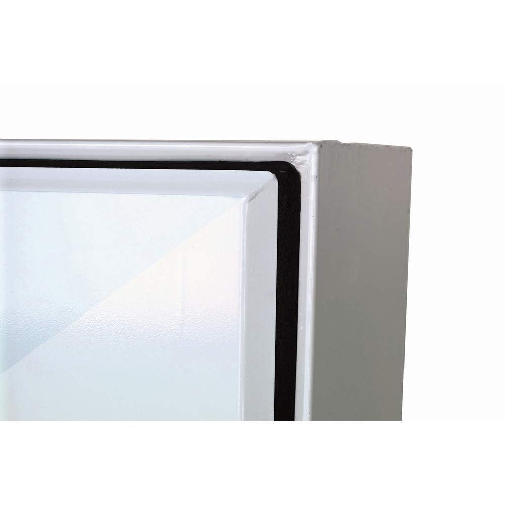 18" Tall Delta Pro 1-009000 White x 18" Deep 72" Long Steel Underbed Truck Box