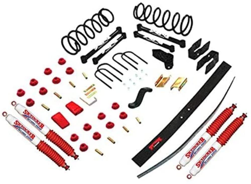 Skyjacker Suspension Lift Kit D4513K-H w/Shock 4-5 in. Lift Incl. Coil Springs