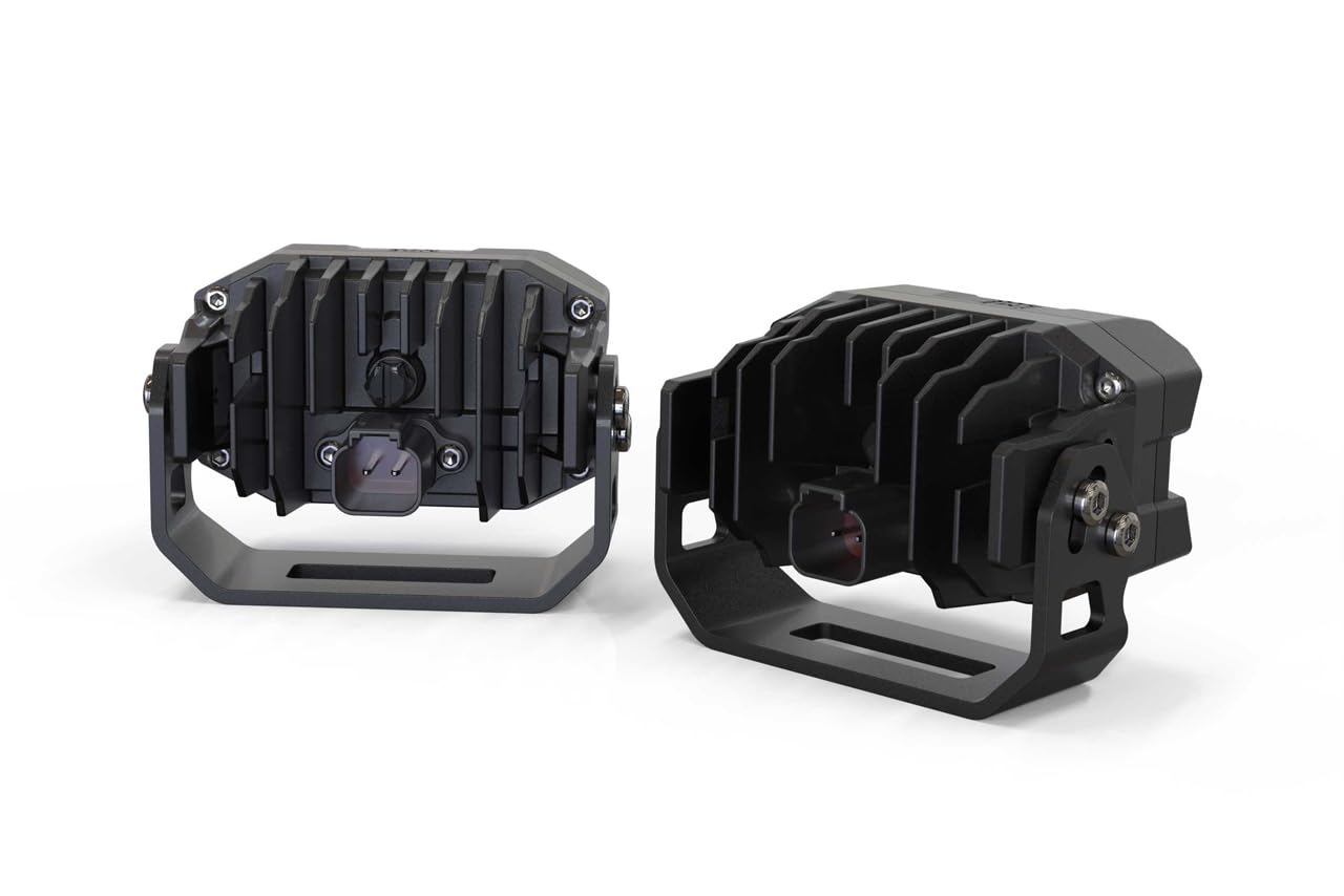 2Banger Ncs Led Pod Morimoto (Spot/Yellow)(Pair)