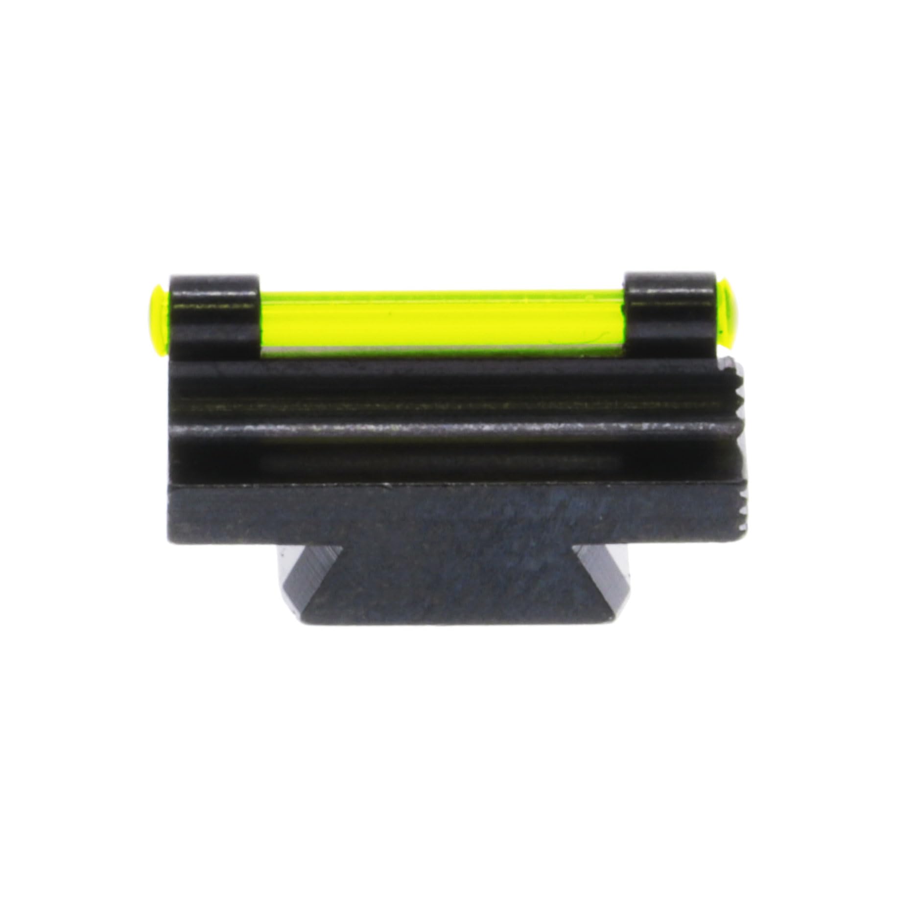 Dovetail TRUGLO 3/8-Inch Front Steel Gun Sight Replacement Fiber Optic Ramp Sight - .500", Green