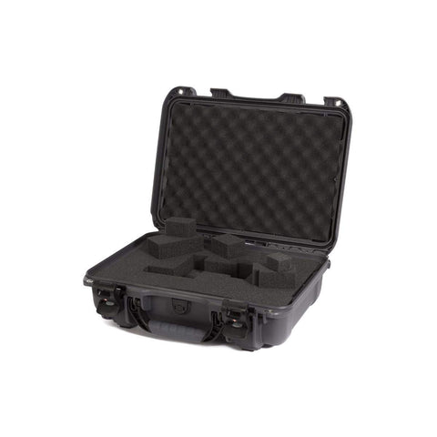Graphite Nanuk 923 Protective Case with Cubed Foam