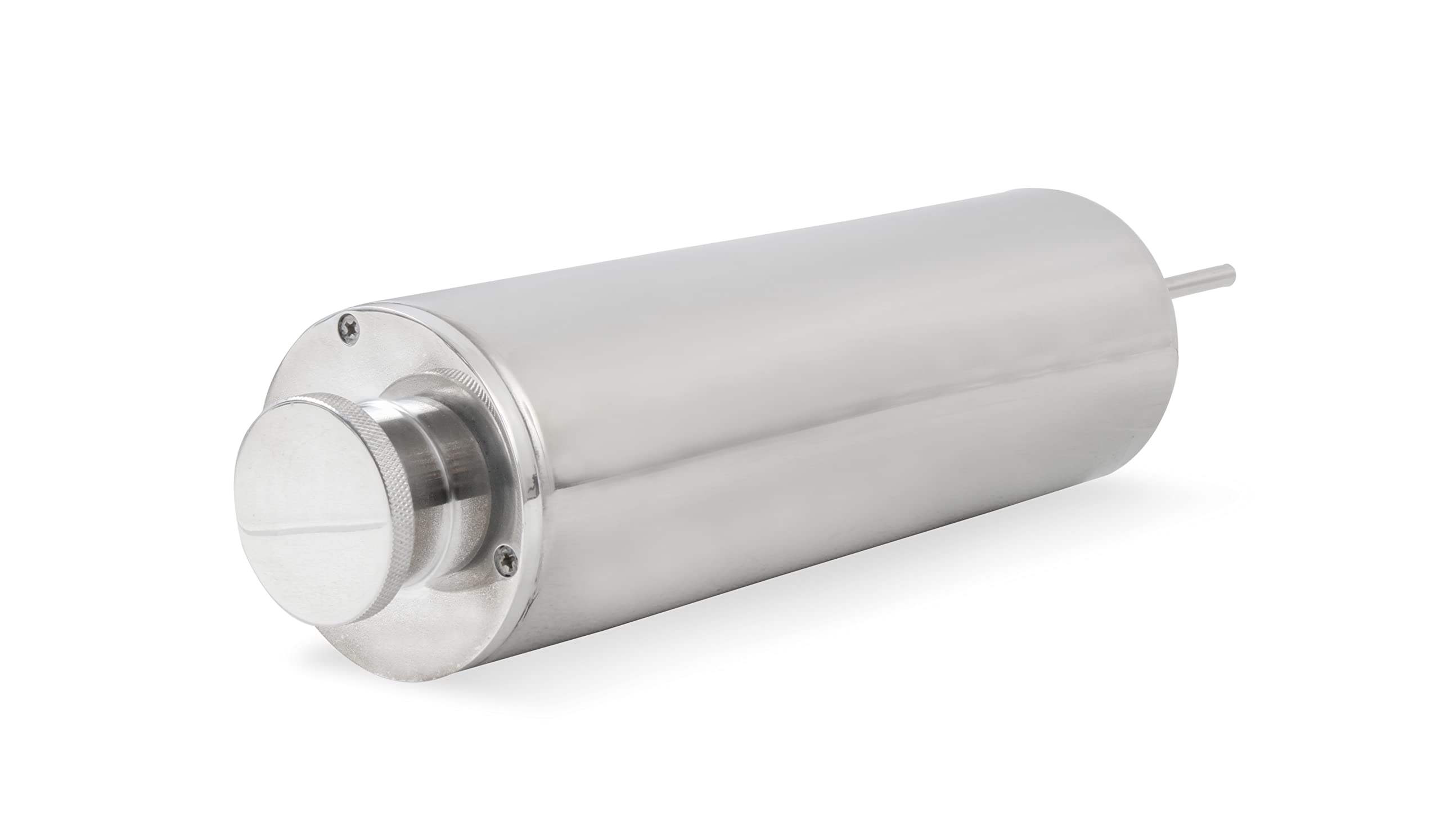 3" x 10" Mr. Gasket Stainless Steel Overflow Tank 9133