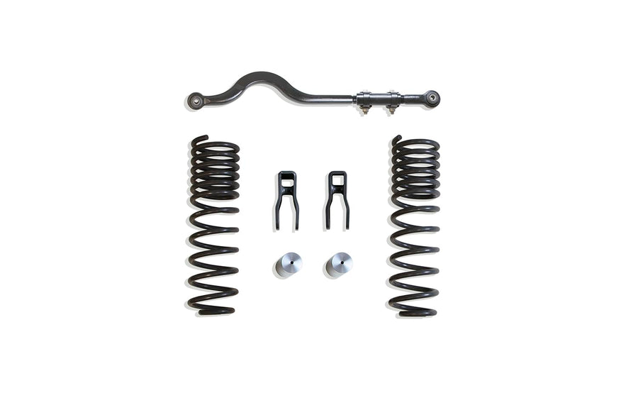 Part# 949942E-1 MAX TRAC SUSPENSION'S is A 4.5" Lift Front Box KIT Including Front COILS, Bump Stop Extensions, Shock Extenders & TRAC BAR