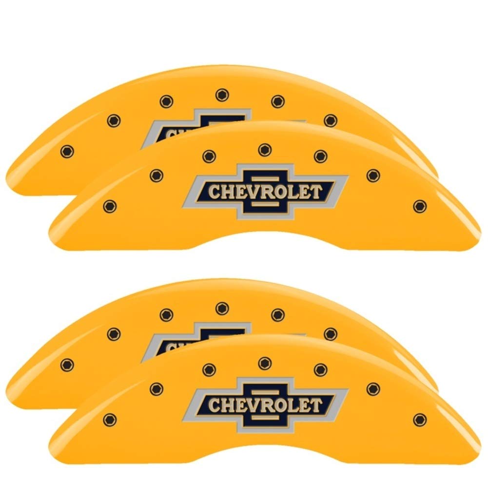 Chevrolet 100 Anniversary Caliper Covers 14173Sbanyl: Yellow