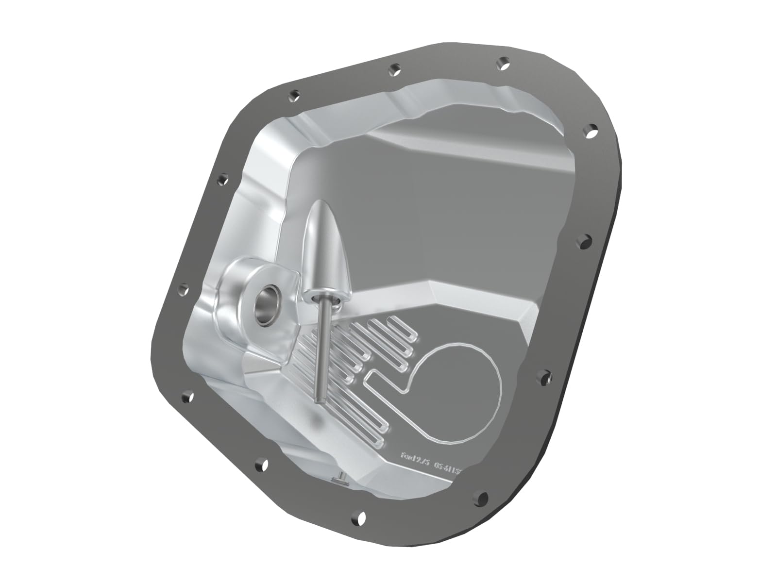 aFe POWER Rear Differential Cover Pro Series Black w/Machined Fins - #46-71320B - Ford F-150/Raptor 97-23 (9.75-12)