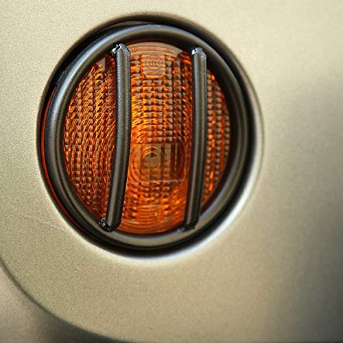 Euro Guard Kit, Rugged Ridge | Turn Signal, Textured Black | 11231.21 | Fits 2007-2018 Jeep Wrangler JK