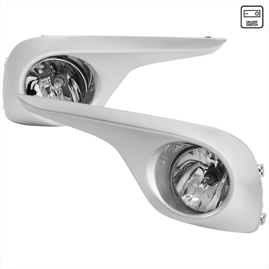 Fog Lights SPEC-D TUNING LF-HLDR11COEM-HZ with Clear Lens 12-13 Toyota HIGH Lander