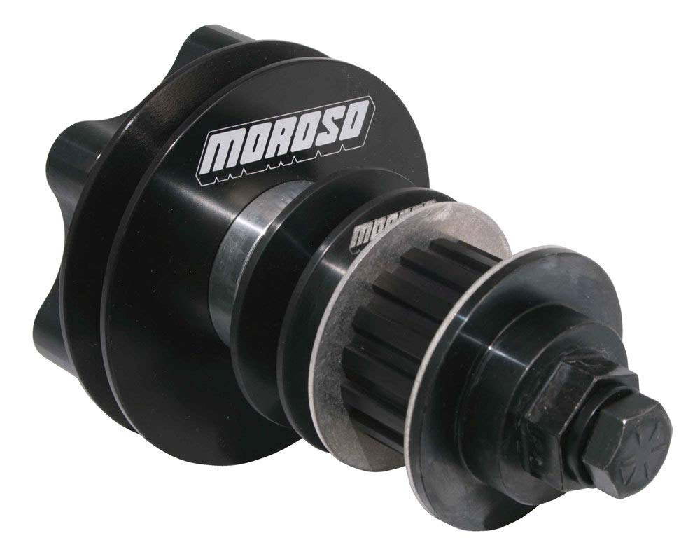 Moroso Mandrel Front Drive Kit 63849, Fits Big Block Chevy damper and others w/ 3 x 3.2" bolt circle