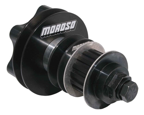 Moroso Mandrel Front Drive Kit 63849, Fits Big Block Chevy damper and others w/ 3 x 3.2" bolt circle