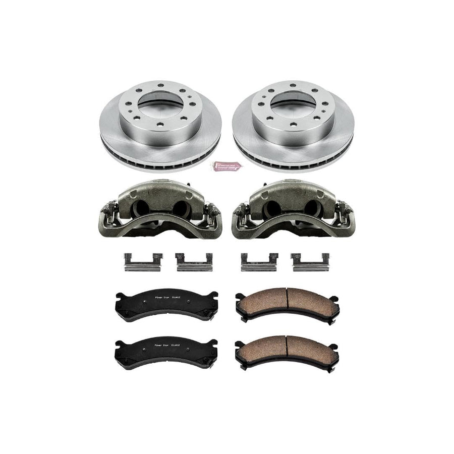Power Stop Autospecialty KCOE2020 1-Click OE Replacement Brake Kit with Calipers