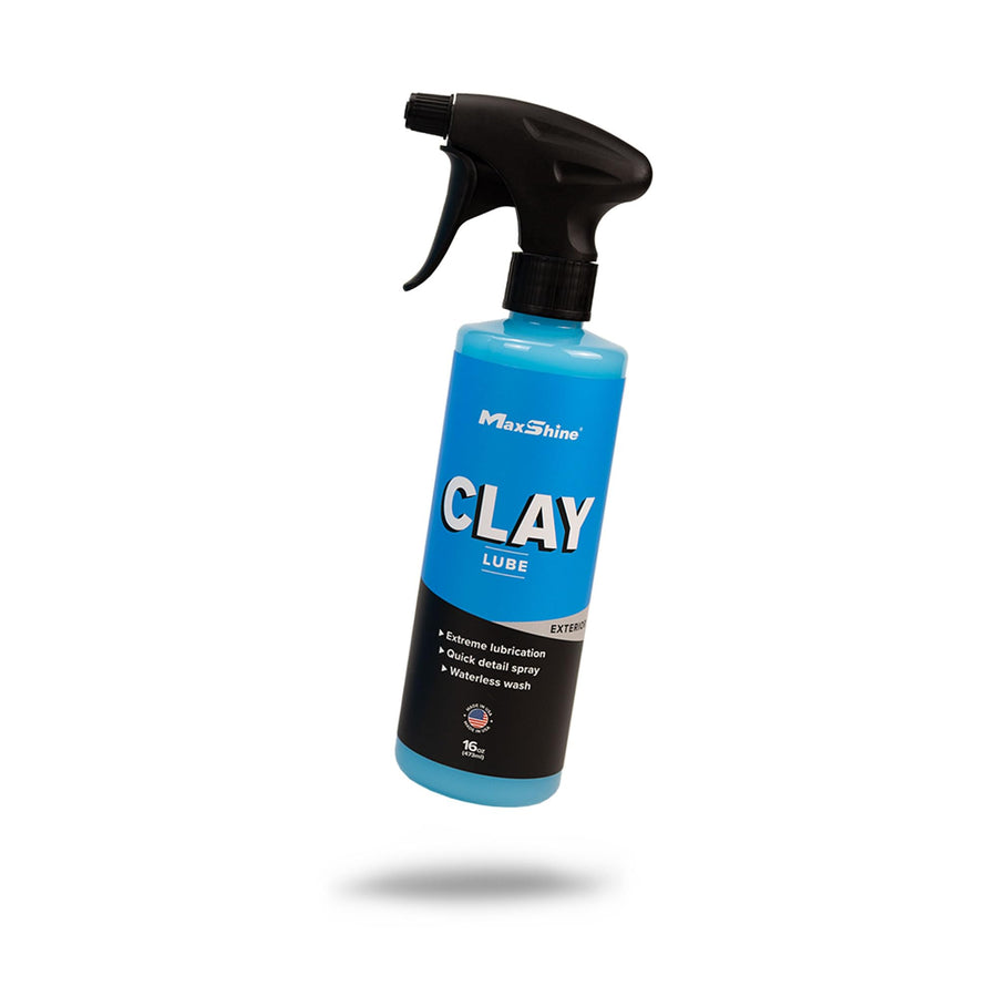 Clay Lube Spray Maxshine 16oz | Synthetic Lubricant for Clay Bars & Pads | Quick Detailer with Pleasant Scent | Smooth Glide & Surface Protection for Car Paint, Glass & Auto Detailing