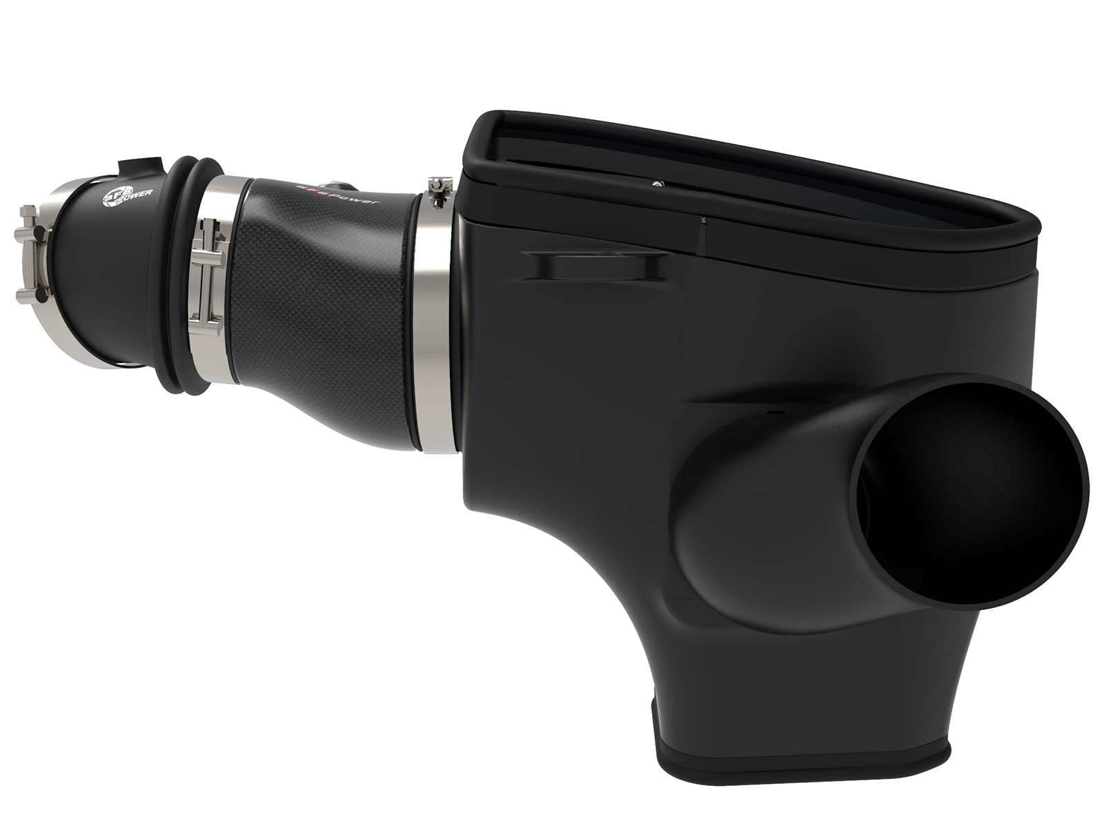 Track Series aFe POWER Intake System w/Pro 5R Filter, #57-10001R, Carbon Fiber