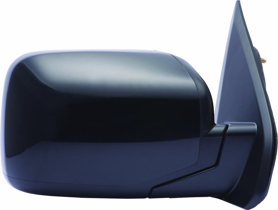Fit System Mirror Passenger Side for Honda Pilot, Black PTM, Heated Power, Foldaway, Textured Black and PTM Cover
