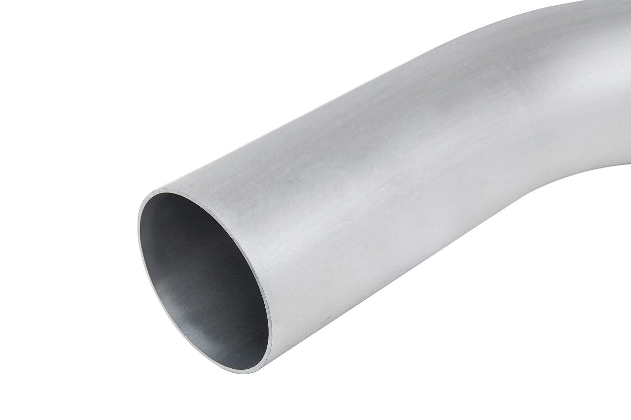 HPS 6061 T6 Aluminum AT180-125-CLR-2 Elbow Pipe Tubing, 16 Gauge, 180 Degree U Bend, 1.25" OD, 0.065" Wall Thickness, 2" Center Line Radius