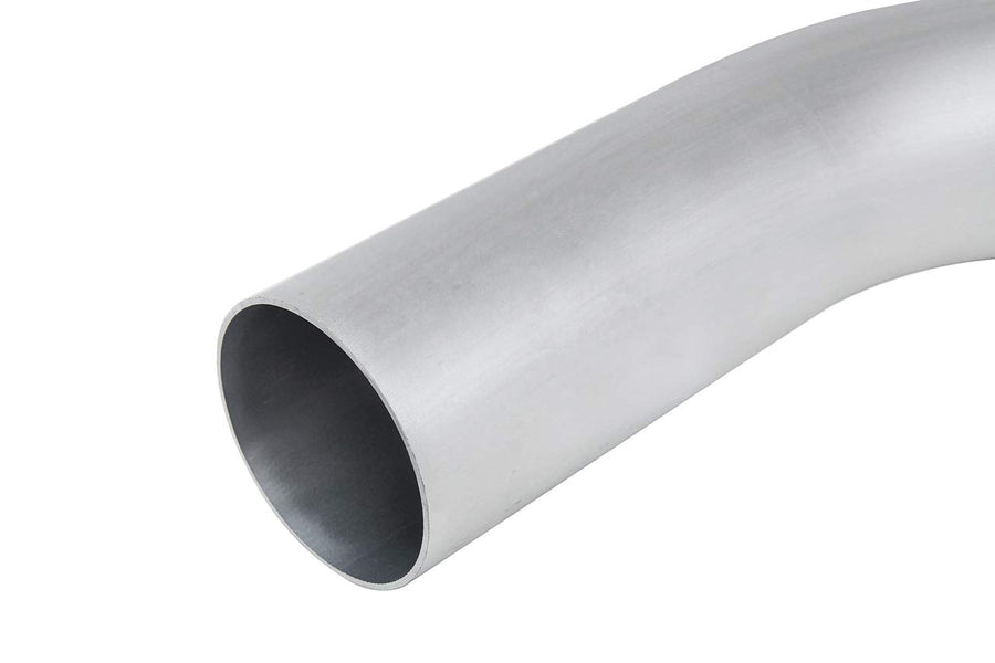 AT45-200-CLR-312 HPS 6061 T6 Aluminum Elbow Pipe Tubing, 16 Gauge, 45 Degree Bend, 2" OD, 0.065" Wall Thickness, 3 1/8" Center Line Radius