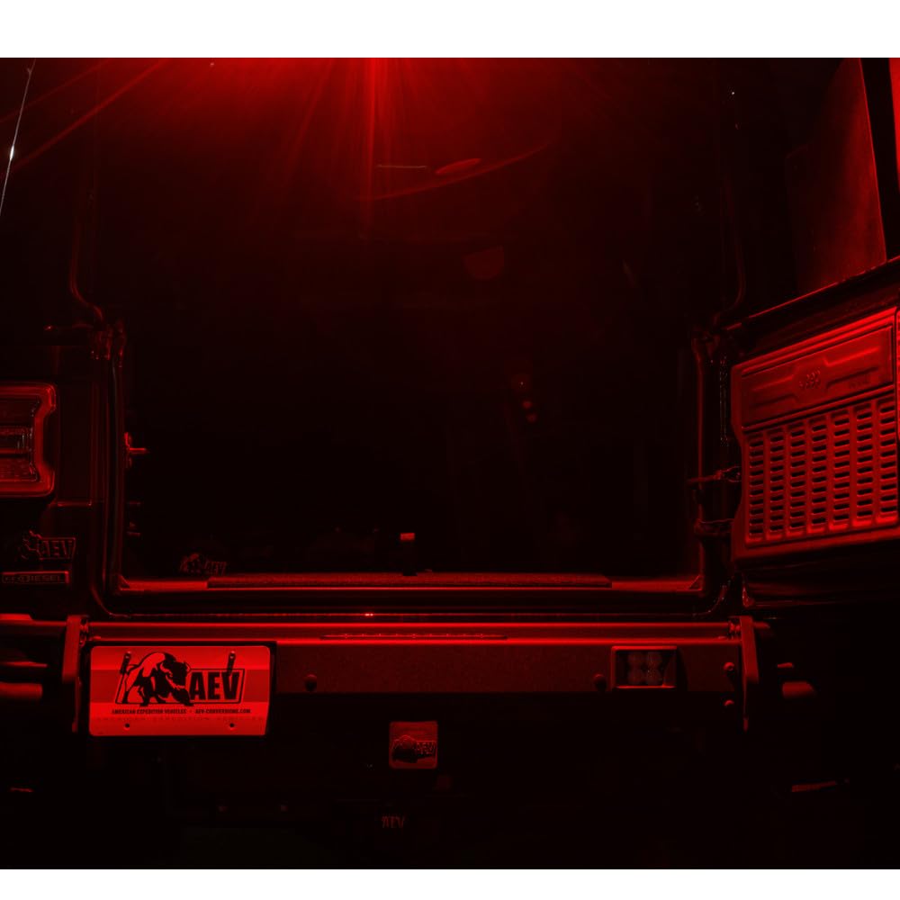 Tailgate AEV Auxiliary Light Kit for 2018-2026 JL Wrangler 2Door & 4Door