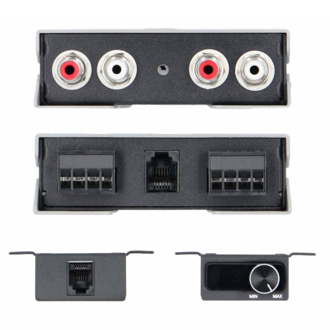 4CH Active Line Output Converters Metra Brands with Bass Restoration + Ba