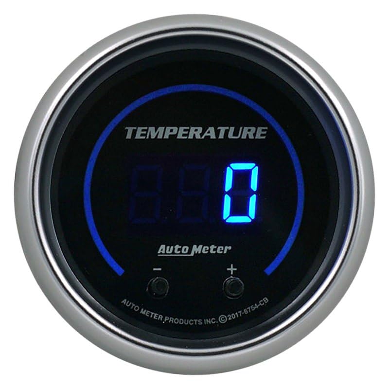 Gauge AutoMeter 6752-UL, Pressure, 2 1/16", Two Channel, Selectable, Ultra-Lite Elite Digital