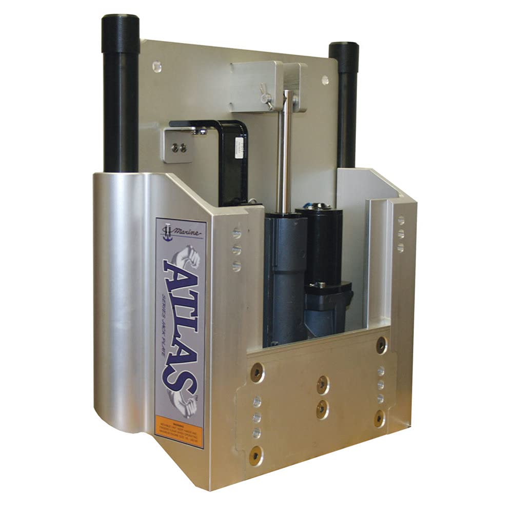 Atlas Hydraulic T-H Marine AHJ-12VHD-DP Heavy-Duty Jack Plate - 12" Setback