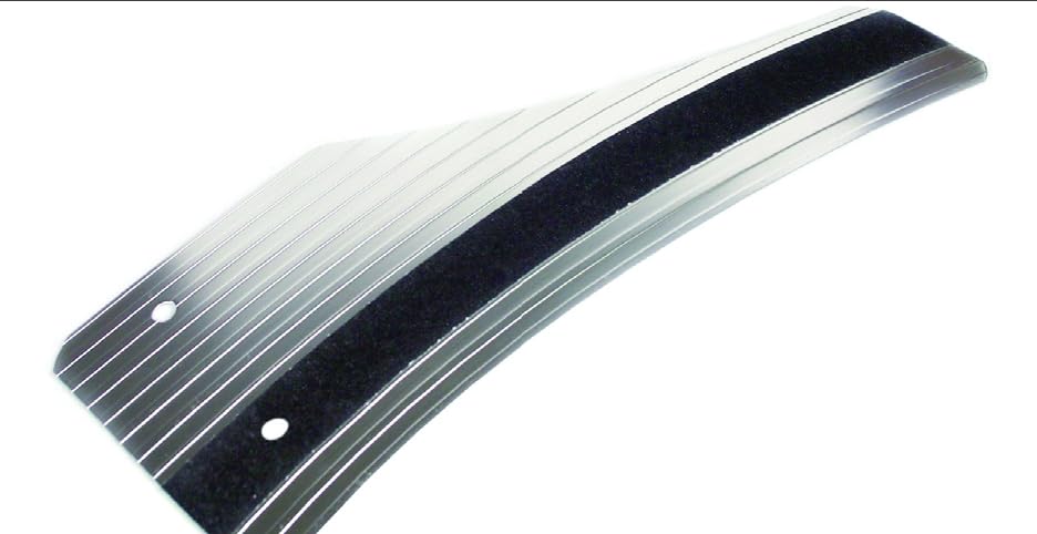 Commercial Black Horse Running Boards Aluminum Compatible with 97-14 Express/Savana 1500-2500-3500|92-15 Ford E/Econoline-RUN102SS