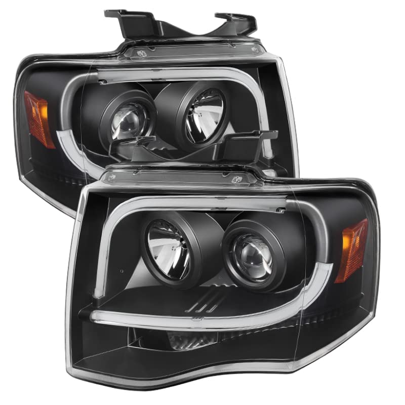 Auto Spyder 5079503 Projector Style Headlights Black/Clear