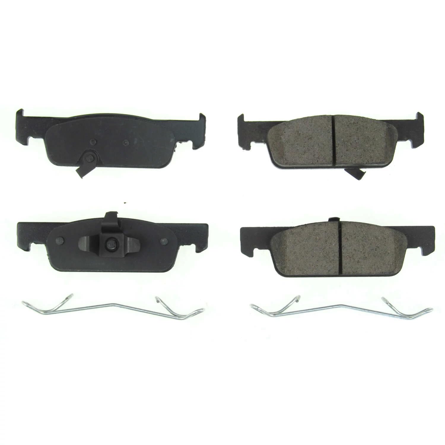 Power Stop Front Brake Kit For Smart Fortwo 2016-18 | Smart EQ fortwo 2019 - Ceramic Brake Pads With Installation Hardware, 17-1955