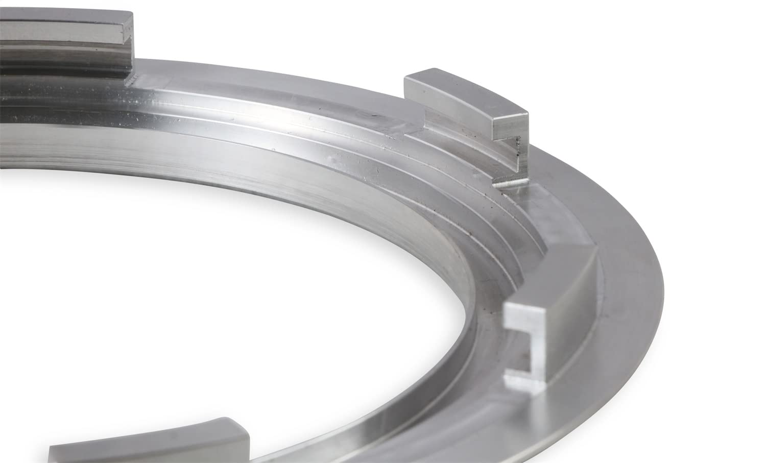 Earl's 166023ERL Fuel Pump Module Mounting Ring - Aluminum Late Model USCAR