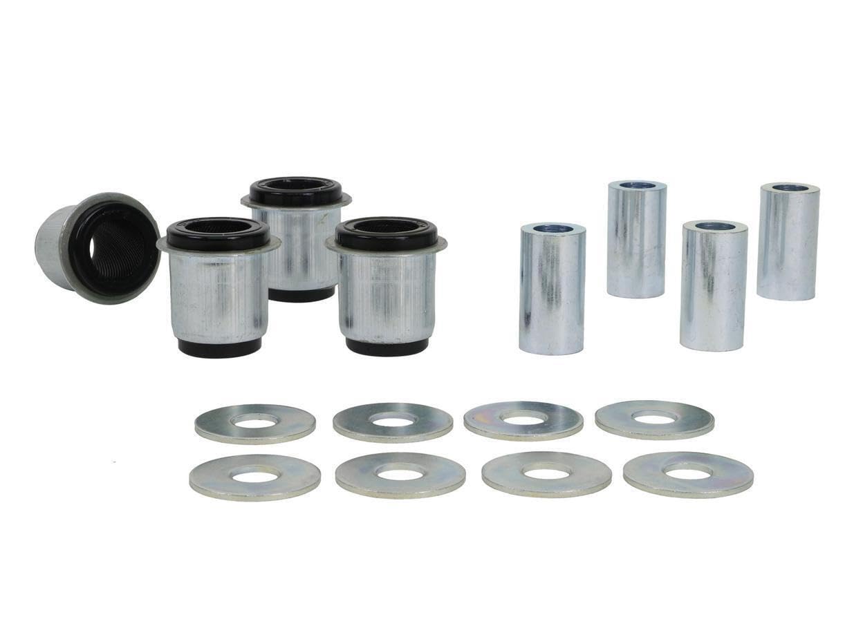 Whiteline Front Lower Control Arm Bushing Kit W53377A Compatible with 1998-2004 Tacoma Base/Pre runner | Improved Handling | High Durability | Elastomer Bushings