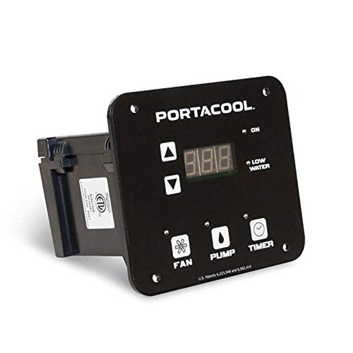 Hurricane Series Portacool Control Panel, Black