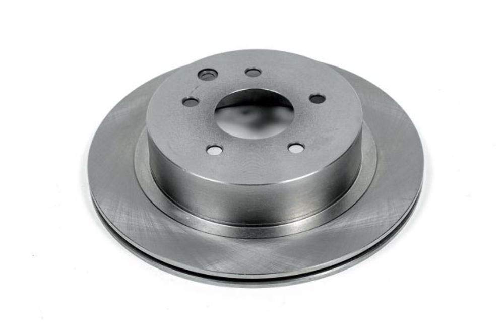 Power Stop JBR1106 One Rear Stock Replacement Brake Rotor For G35, 350Z, Juke, LEAF, Qashqai, Rogue, Rogue Select, Rogue Sport, X-Trail [Model Specific]